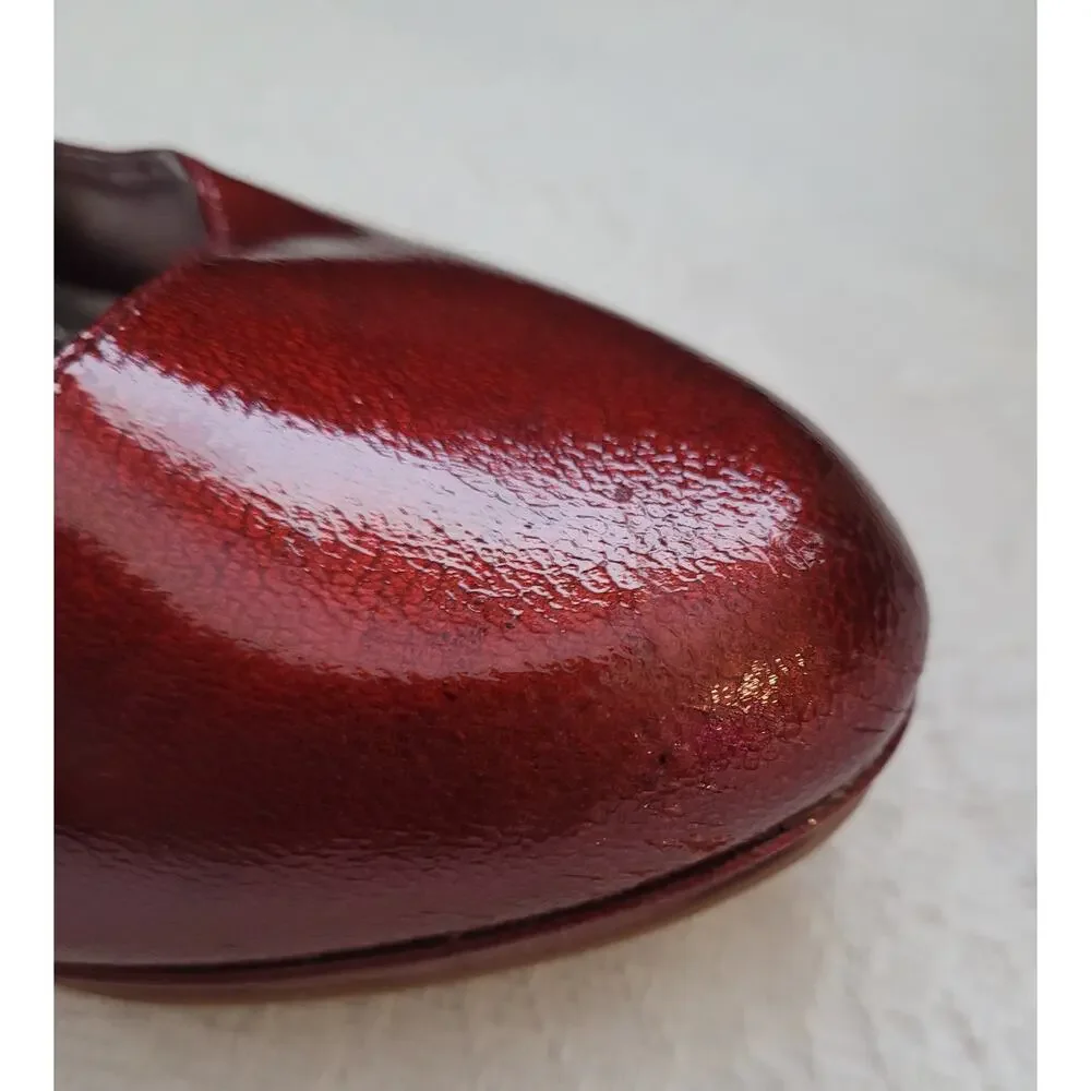 BCBGeneration Patent Leather Burgundy Stilettos, Sz. Approx 9